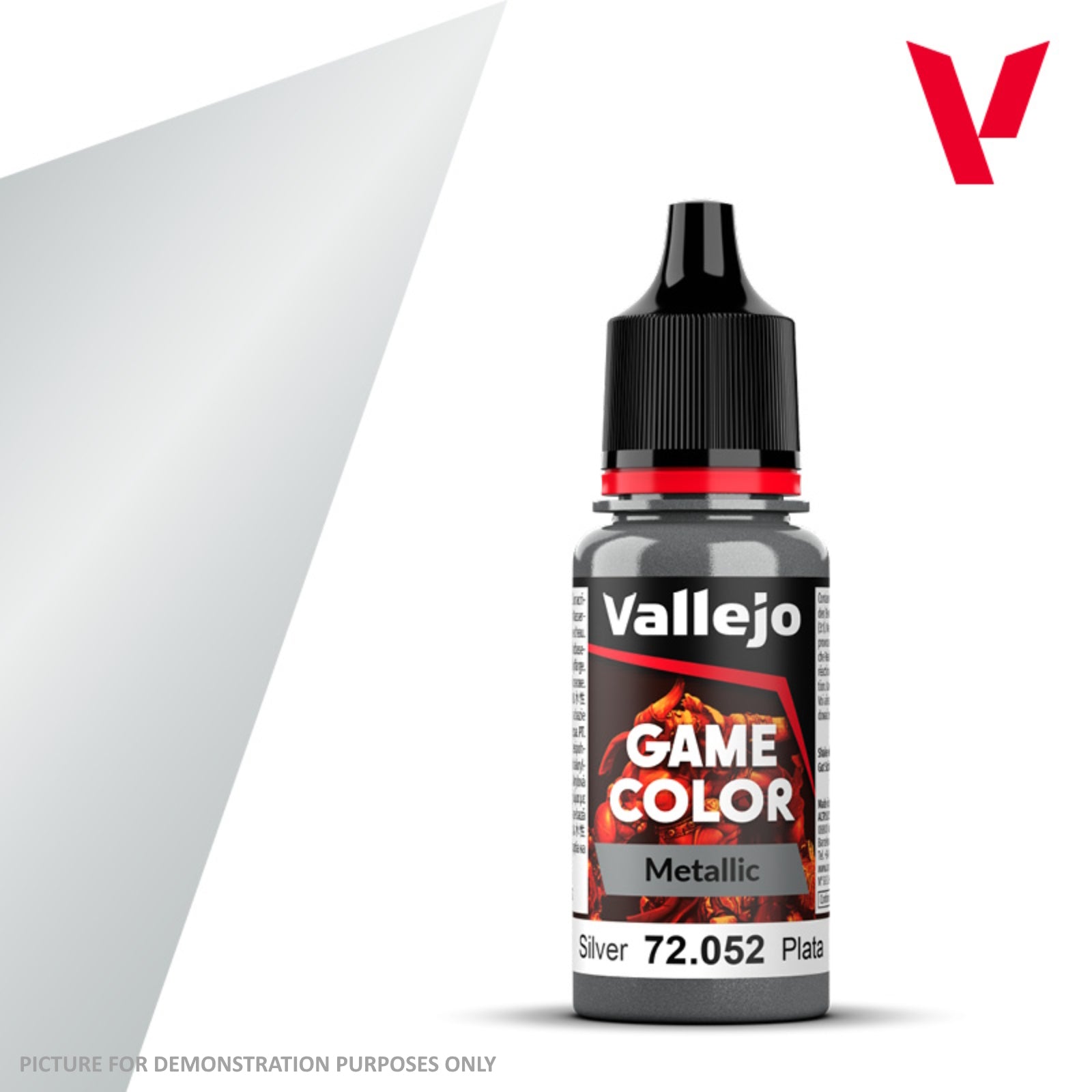 Vallejo Game Colour - 72.052 Silver 18ml